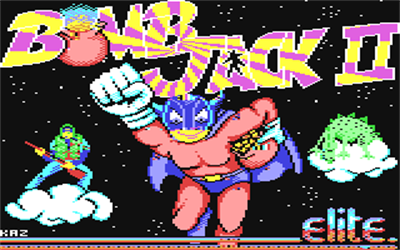 Bomb Jack II - Screenshot - Game Title Image