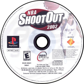 NBA ShootOut 2002 - Disc Image