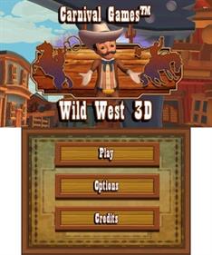 Carnival Games: Wild West 3D - Screenshot - Game Title Image