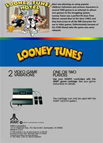 Looney Tunes Hotel - Box - Back Image