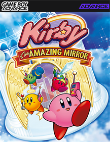 Kirby & The Amazing Mirror - Fanart - Box - Front Image
