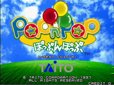 Pop'n Pop - Screenshot - Game Title Image
