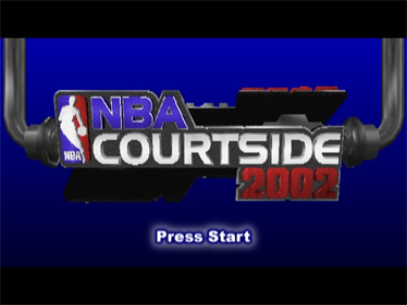 NBA: Courtside 2002 - Screenshot - Game Title Image