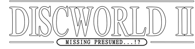 Discworld II: Mortality Bytes! - Clear Logo Image