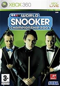 World Snooker Championship 2007 - Box - Front Image