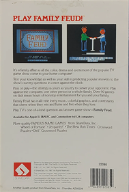 Family Feud - Box - Back Image