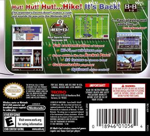 Tecmo Bowl: Kickoff - Box - Back Image