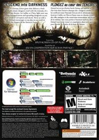 Hunted: The Demon's Forge - Box - Back Image