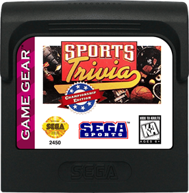 Sports Trivia: Championship Edition - Cart - Front Image