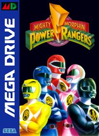 Mighty Morphin Power Rangers - Fanart - Box - Front Image