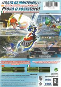 Sonic Riders - Box - Back Image