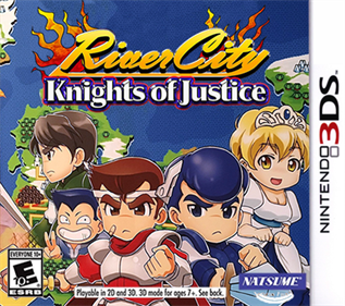 River City: Knights of Justice - Fanart - Box - Front Image