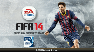 FIFA Soccer 14 - Screenshot - Game Title Image