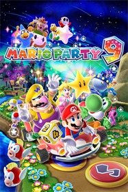 Mario Party 9 - Fanart - Box - Front