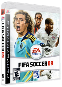 FIFA Soccer 09 - Box - 3D Image