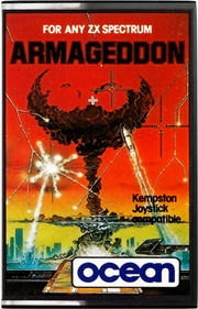 Armageddon (Ocean Software) - Box - Front - Reconstructed Image