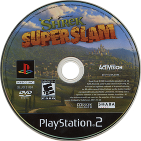 Shrek SuperSlam - Disc Image