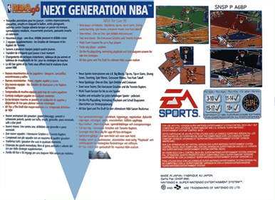 NBA Live 96 - Box - Back Image