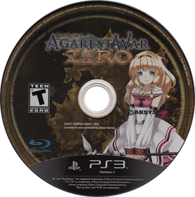 Record of Agarest War Zero Limited Edition - Disc Image