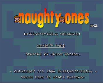 Naughty Ones - Screenshot - Game Title Image