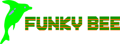 Funky Bee - Clear Logo Image
