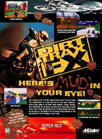 Dirt Trax FX - Advertisement Flyer - Front Image