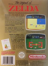 The Legend of Zelda - Box - Back Image