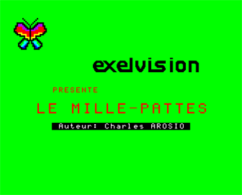 Mille-Pattes - Screenshot - Game Title Image