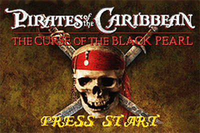 Pirates of the Caribbean: The Curse of the Black Pearl - Screenshot - Game Title Image