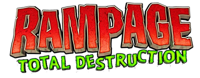 Rampage: Total Destruction - Clear Logo Image