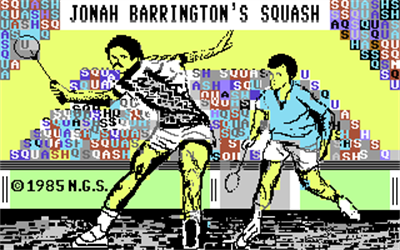 Jonah Barrington's Squash - Screenshot - Game Title Image