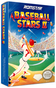 Baseball Stars II - Box - 3D Image