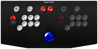 Cruis'n World - Arcade - Controls Information Image