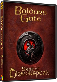 Baldur's Gate: Siege of Dragonspear - Box - 3D Image