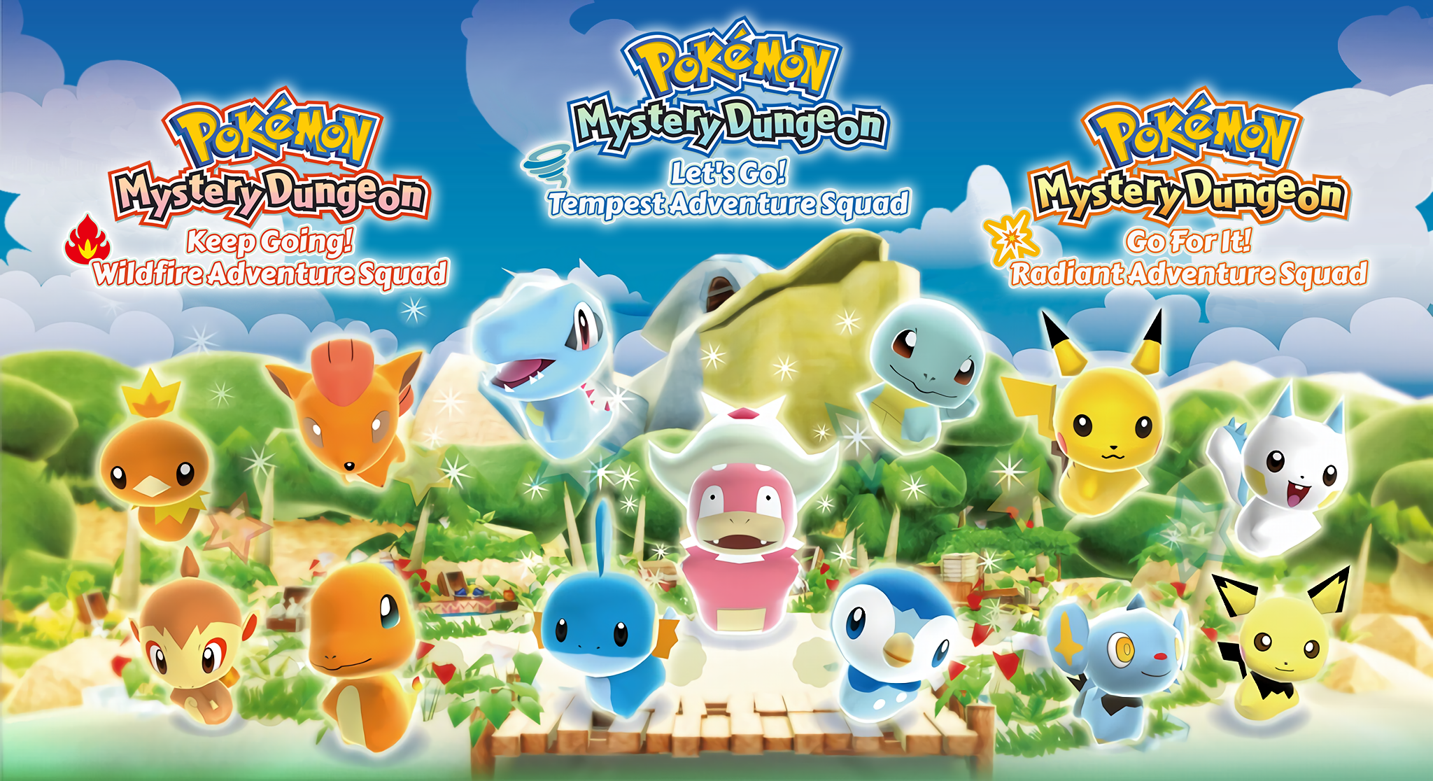Pokémon Mystery Dungeon: Go For It! Light Adventure Squad