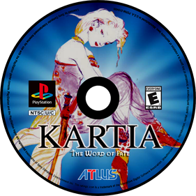 Kartia: The Word of Fate - Fanart - Disc Image