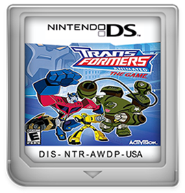 Transformers Animated: The Game - Fanart - Cart - Front