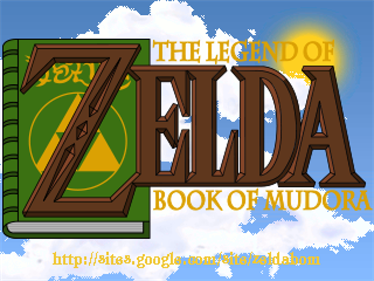 The Legend of Zelda: Book of Mudora - Screenshot - Game Title Image