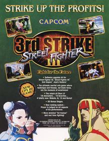 Street Fighter III: 3rd Strike: Fight for the Future - Advertisement Flyer - Front Image