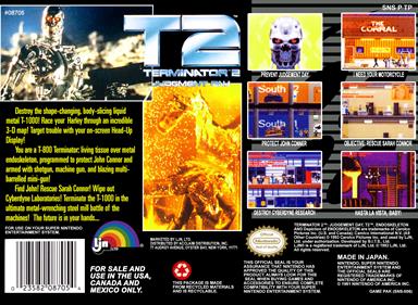 T2: Terminator 2: Judgment Day - Box - Back Image