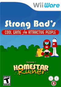 Strong Bad's Cool Game for Attractive People Episode 1: Homestar Ruiner - Fanart - Box - Front