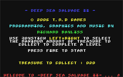Deep Sea Salvage 2 - Screenshot - Game Select Image