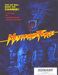 Metamorphic Force - Advertisement Flyer - Front Image