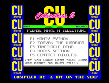 CU Amiga 1990-09 - Screenshot - Game Select Image