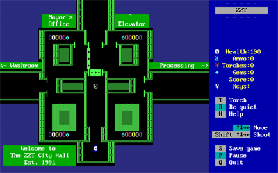 ZZT's City - Screenshot - Gameplay Image