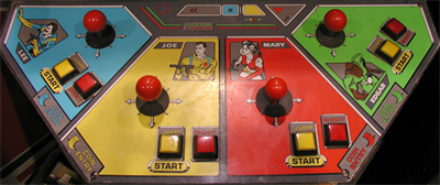 Quartet 2 - Arcade - Control Panel Image
