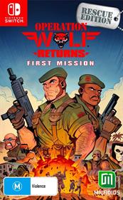 Operation Wolf Returns: First Mission - Box - Front Image