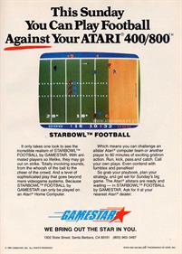 Starbowl Football - Advertisement Flyer - Front Image
