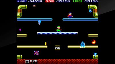 Arcade Archives Mario Bros. - Screenshot - Gameplay Image
