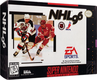 NHL 96 - Box - 3D Image